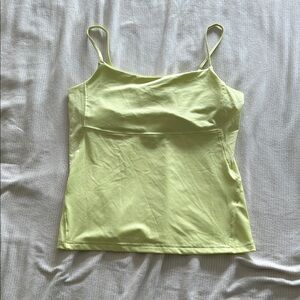 Lime Green Spaghetti Strap Top